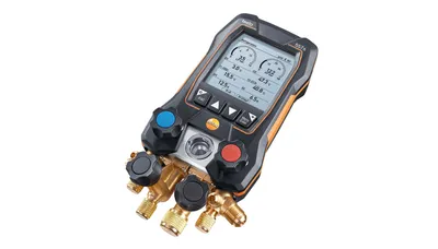 Testo 557s - Zestaw serwisowy do próżni z sondami Bluetooth i 4 wężami napełniającymi